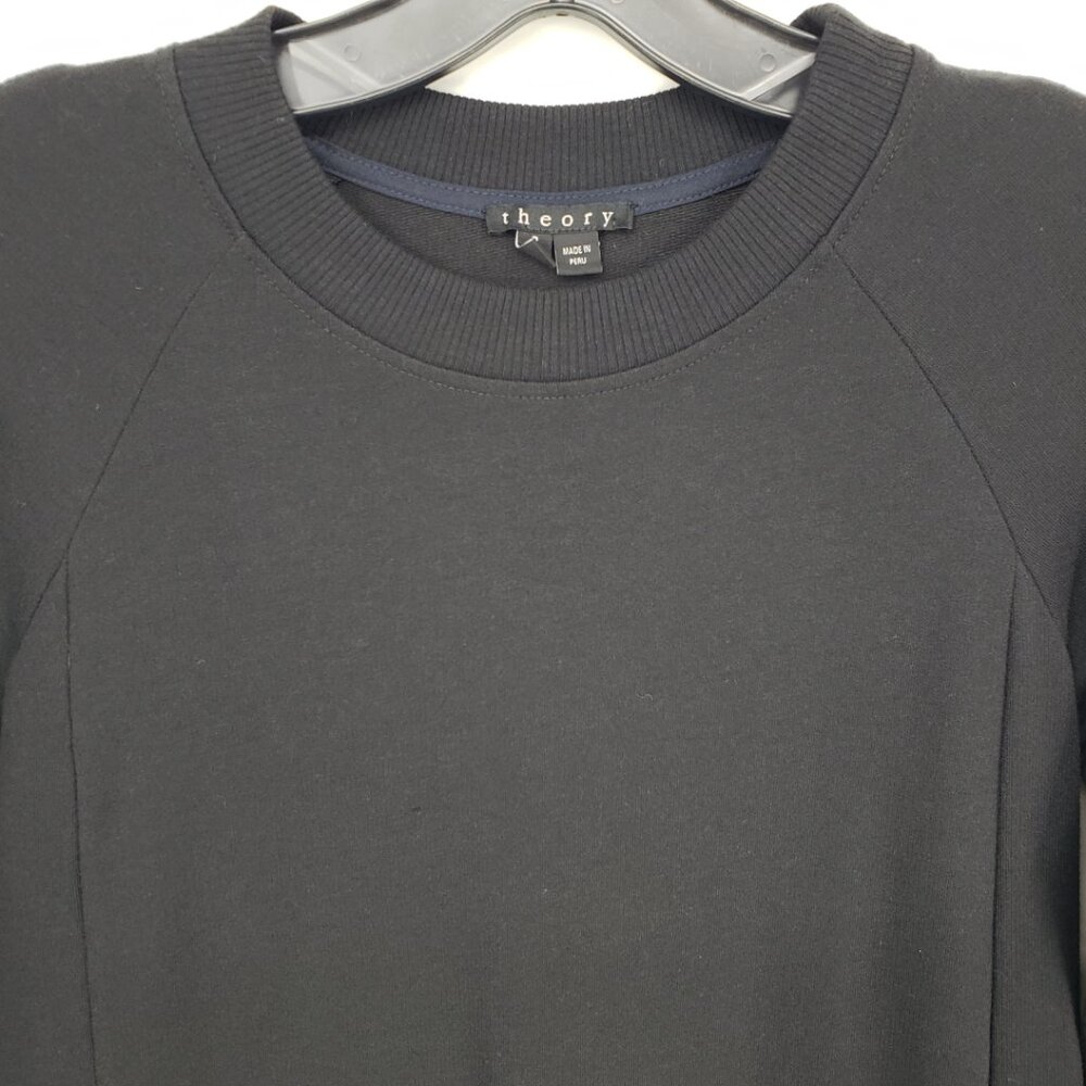 Theory High Low Split Hem Pullover Sweatshirt Top… - image 6